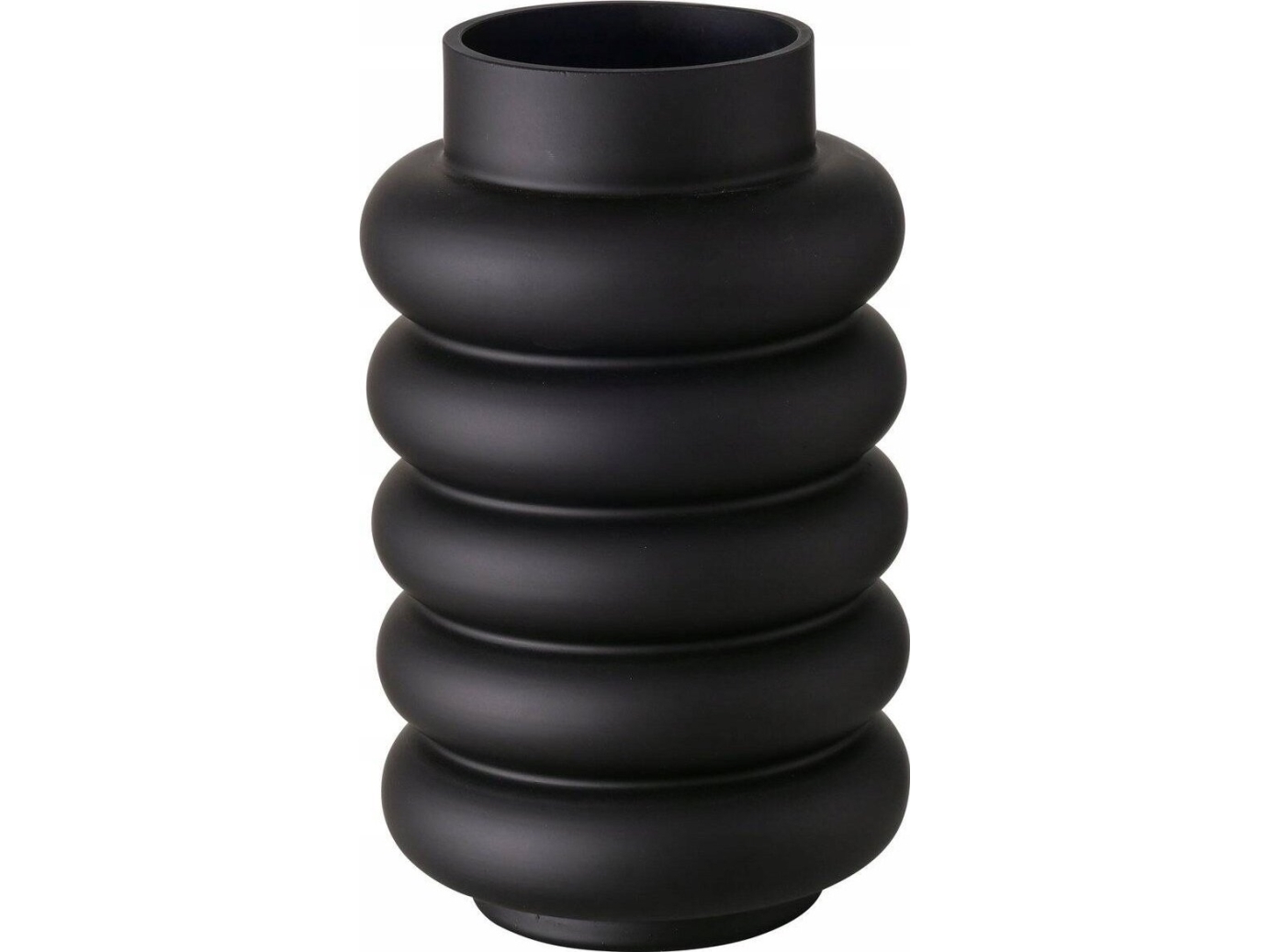 Boltze Glasvas RIBBO, svart | Baby & barn - Inredning - Till vardagsrummet | GameStuff