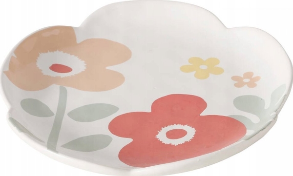 Boltze Crysanto Blumenteller, Keramik, Ø 21 Cm