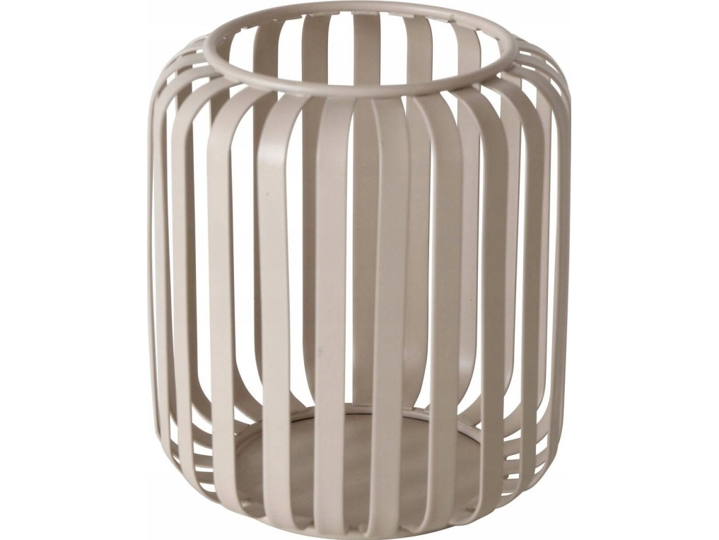 Boltze-lykta i metall VIKI, beige | Bordssättning - Bar & vin - Ljusstakar och Lampor | GameStuff