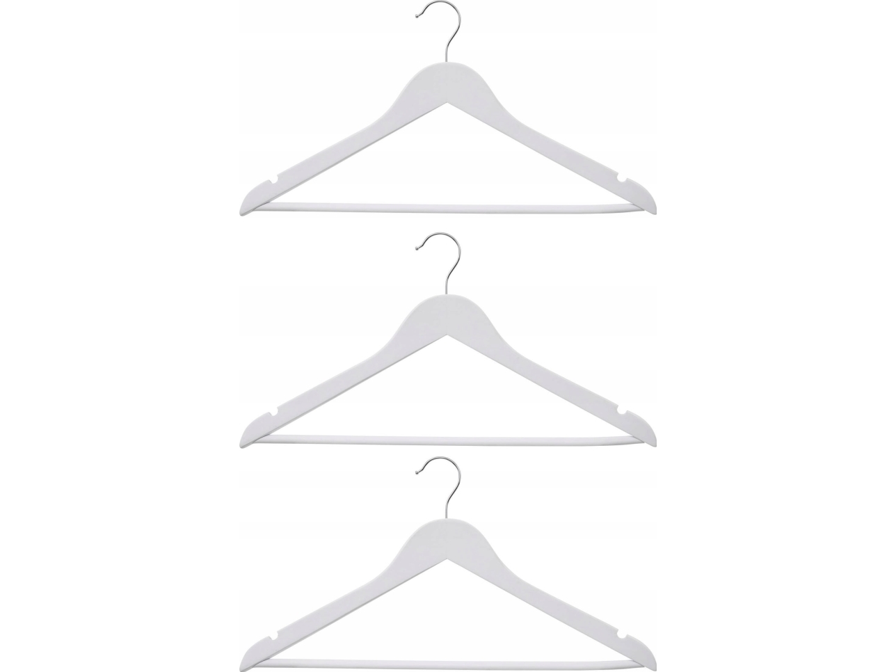 5five Klädhängare i trä, lönn, 3 delar | Huset - Inredning - Hängstänger | GameStuff