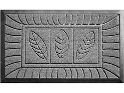 Douceur d`Interieur dørmåtte i gummi FEUILLES, 45 x 75 cm