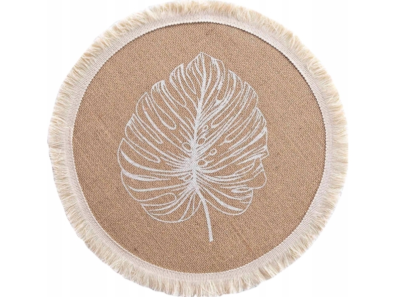 Jute-Untersetzer Für Servierplatte Mogador, Ø 38 Cm