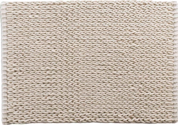 Douceur d'Interieur bademåtte ISALIS flettet 50 x 80 cm