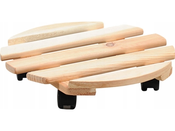 Kesper mobil sokkel til blomsterpotter, fyrretræ, 100 kg