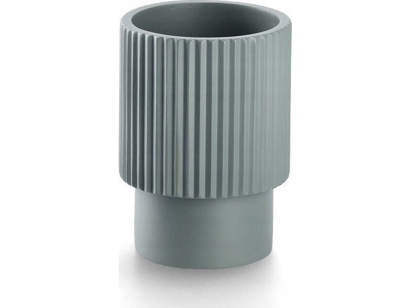 Zeller präglerad mugg i poliresin STRIPES, Ø 8 cm | N - A | GameStuff