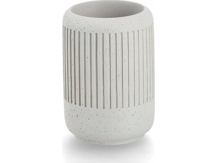 Zeller Tandbørstebeholder CEMENT, Ø 7 cm