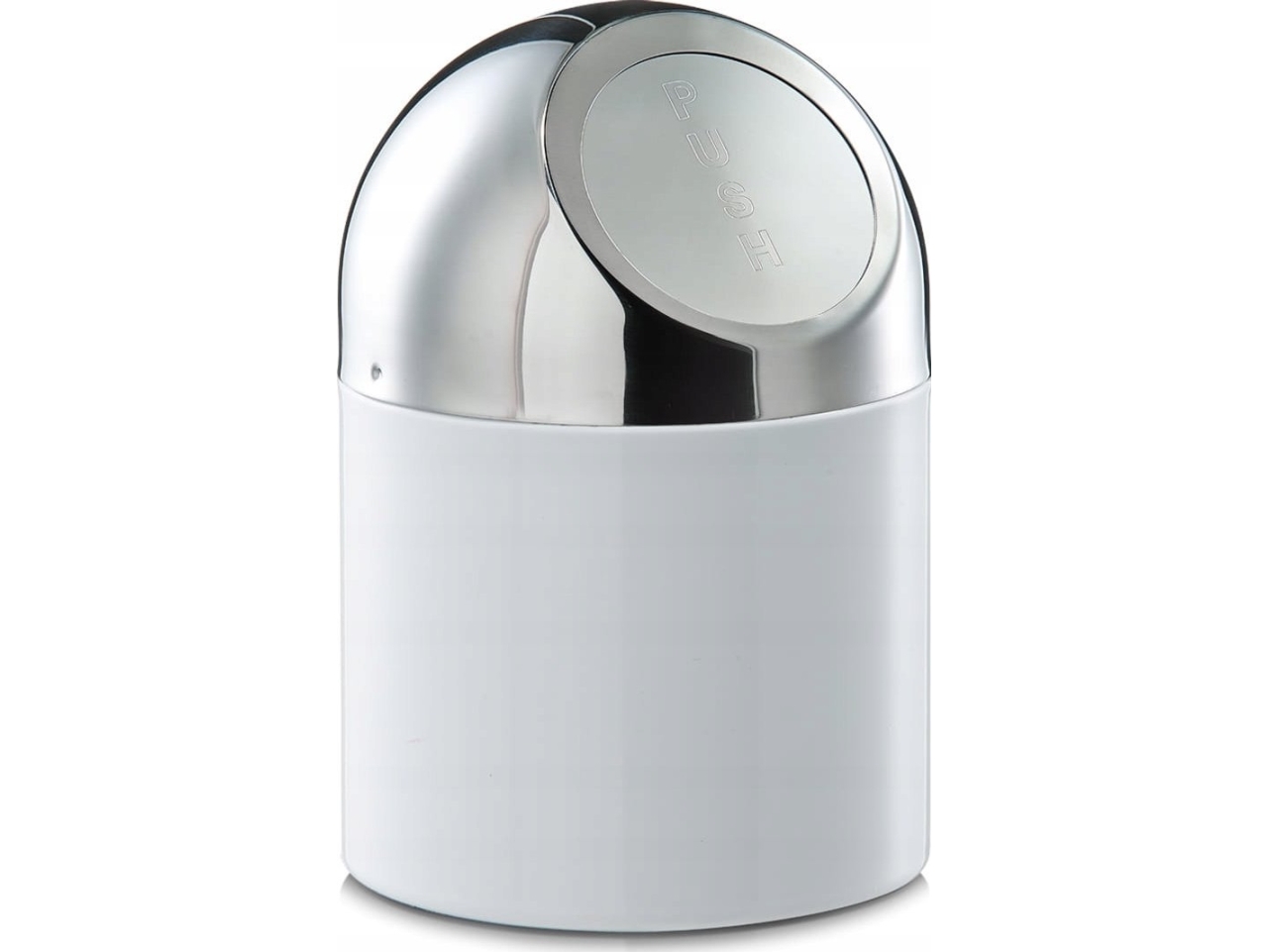 Zeller Tischmülleimer - 1,2 L - Weiß (27203)