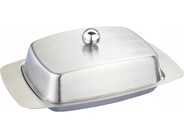 Maximex Butterdose Aus Edelstahl, 17,5 X 7 X 10,5 Cm