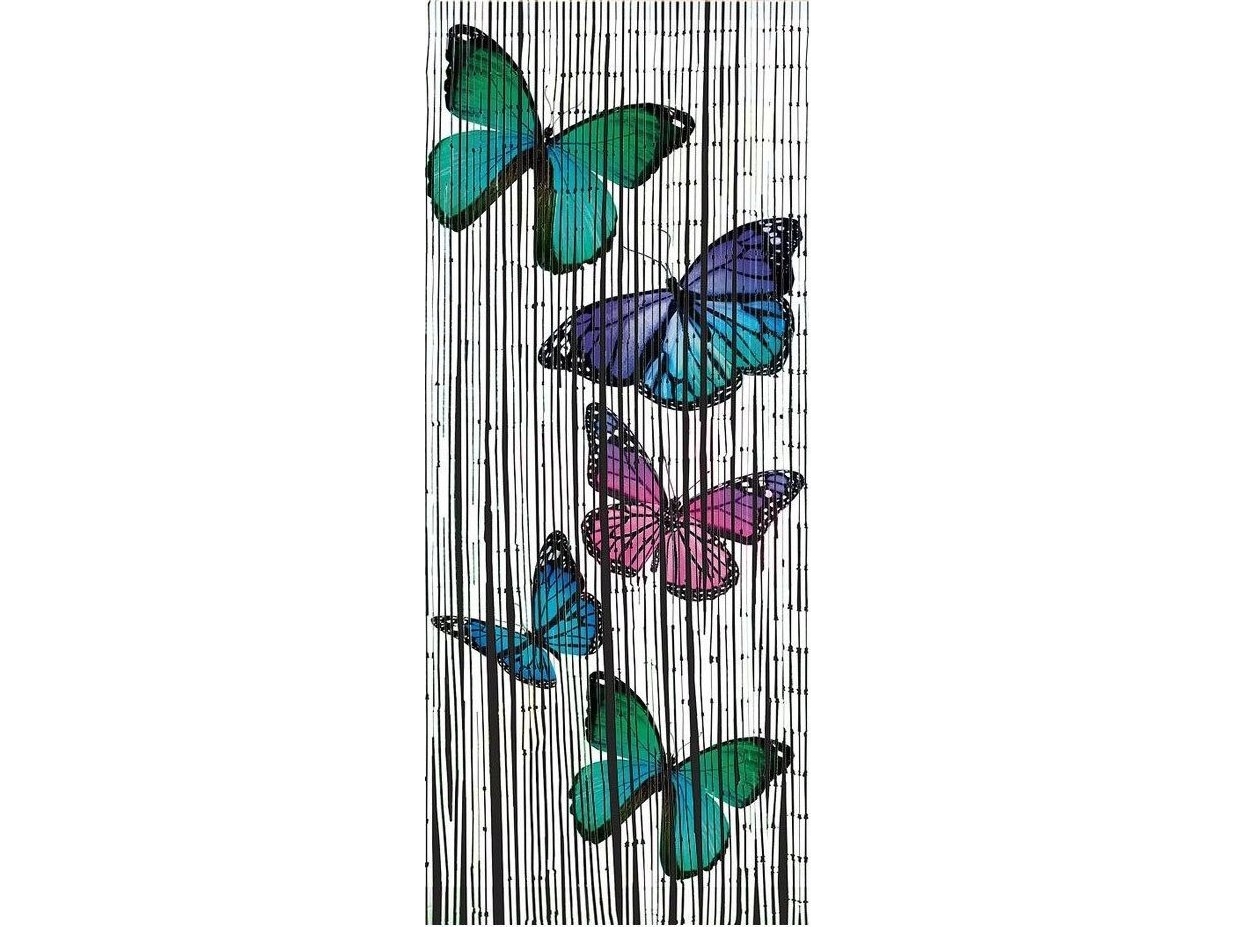 Maximex Bambu gardin Fjärilar, 90x200 cm | Baby & barn - Textil och kläder - Gardiner | GameStuff