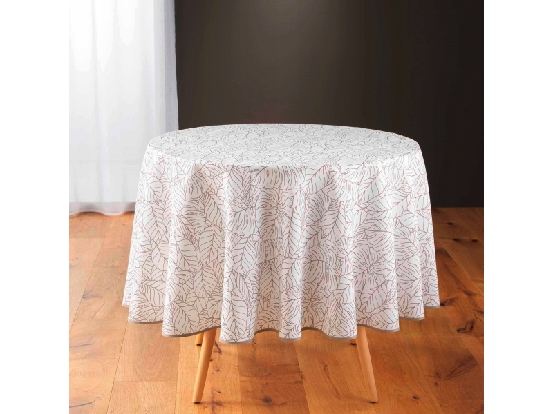 Douceur d`Interieur Okrągły obrus z nadrukiem SOLEA, Ø 180 cm