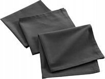 Douceur d`Interieur lautasliinat MISTRAL, kierrätettyä puuvillaa, 3 kpl