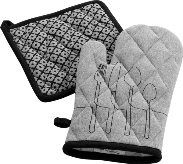 Douceur d’Interieur køkkenhandske + underlag CUISILINE