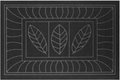 Douceur d`Interieur dørmåtte i gummi FEUILLES, 45 x 75 cm