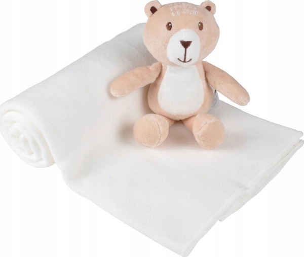 Douceur d`Interieur ESSENTIEL babytæppe i bomuld med maskot