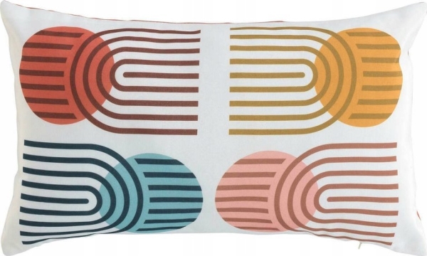 Douceur d`Interieur Pop Art dekorativt pudebetræk, 30 x 50 cm