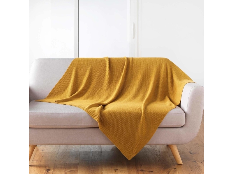 Douceur D`Interieur Narzuta Tricotine, 125 X 150 Cm