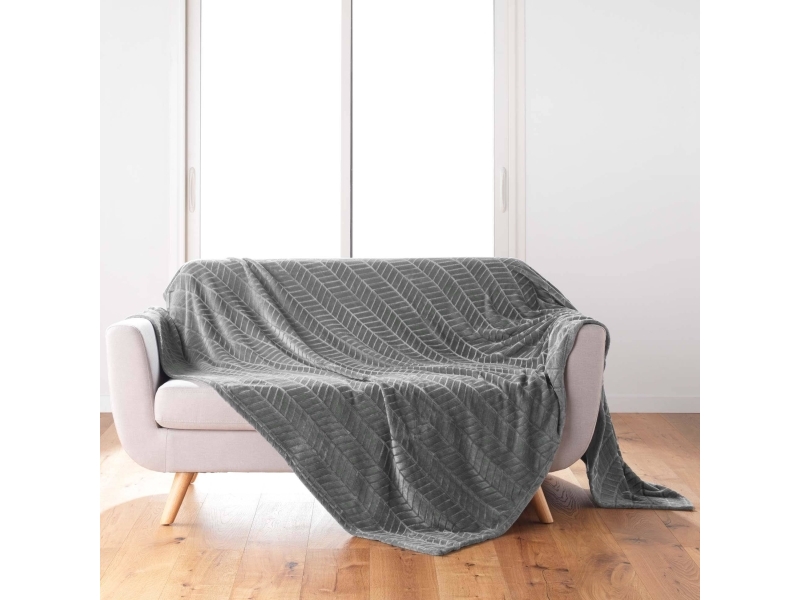 Douceur D`Interieur Tagesdecke Mit Reliefiertem Muster Arya, 180 X 220 Cm