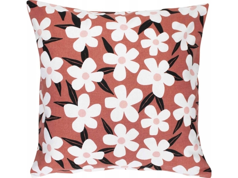 Douceur d`Interieur Bomuldspudebetræk med dekorativt print DARCY, 40 x 40 cm