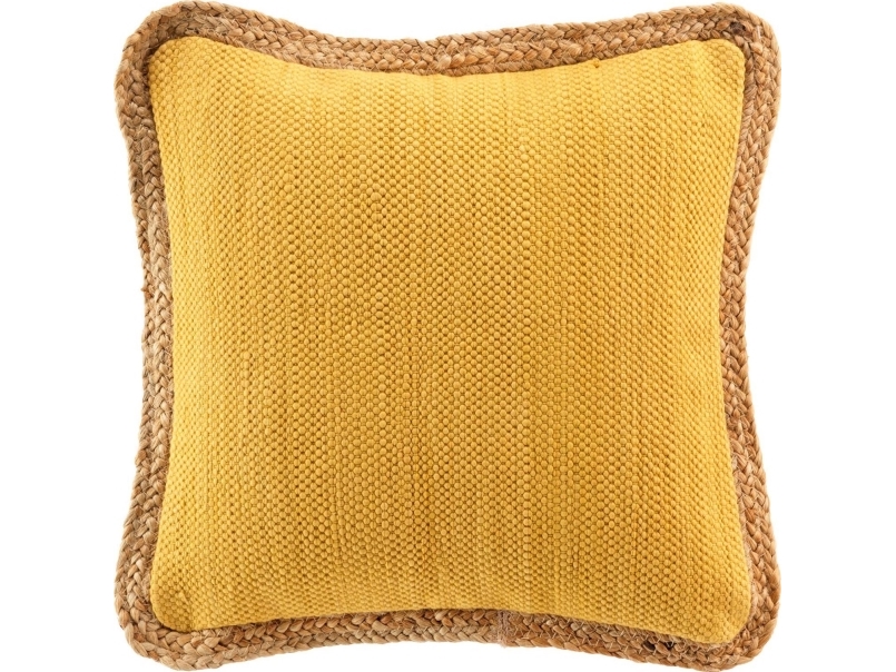 Douceur d`Interieur Koristetyyny juuttikoristeella, 45 x 45 cm