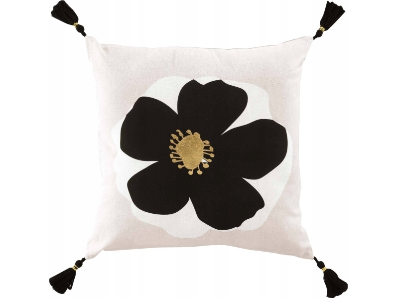 Douceur D`Interieur Dekoratives Kissen Aus Issey-Baumwolle, 45 X 45 Cm