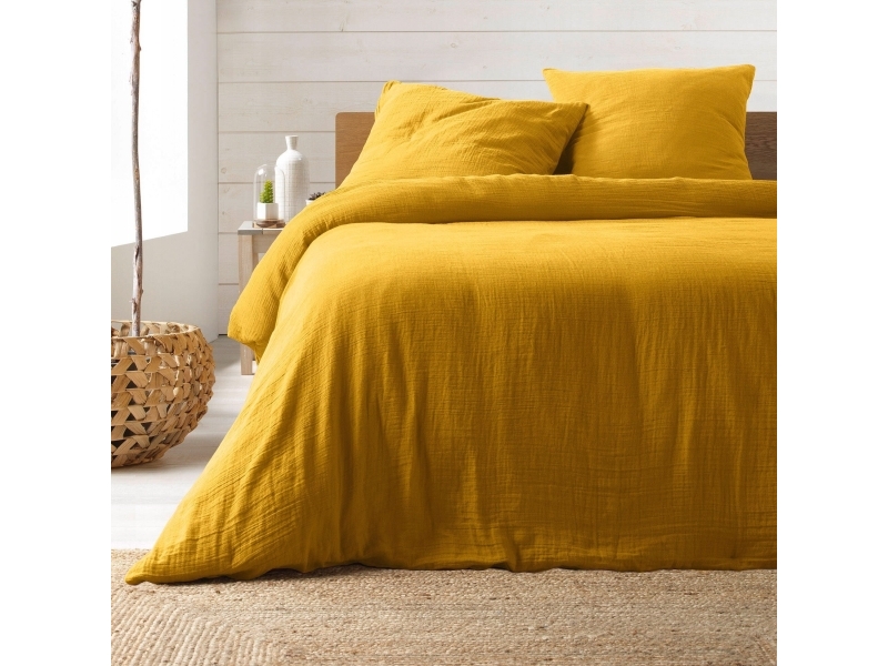 Douceur D`Interieur Muslin-Sengesæt Angelia, 240 X 220 Cm