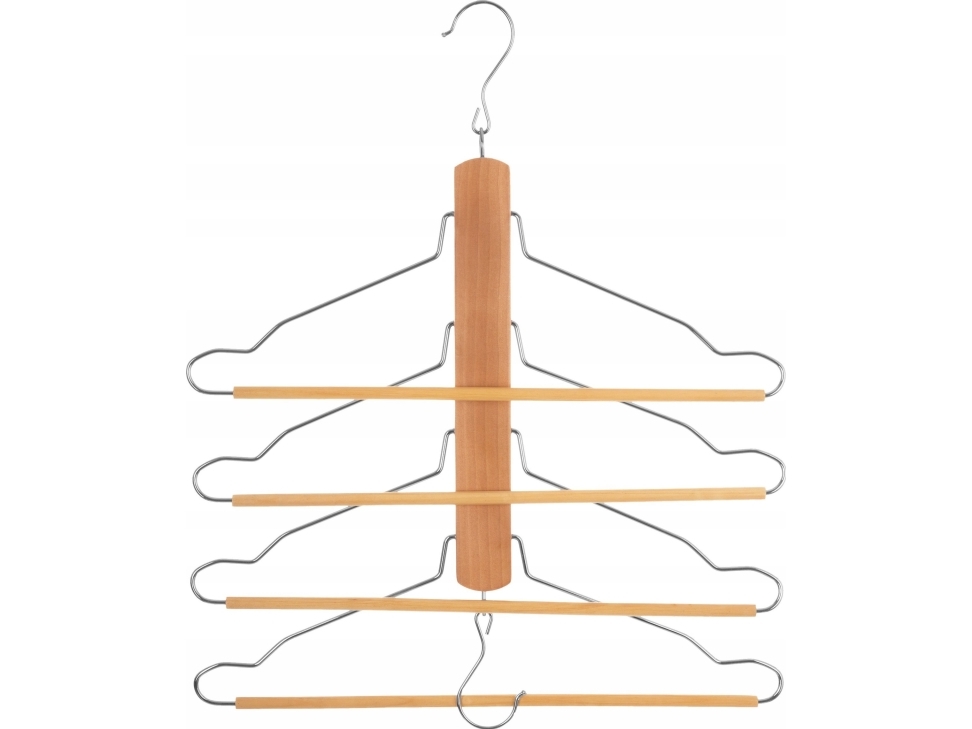 5five Byxhängare i trä, 4 delar ingår | Huset - Inredning - Hängstänger | GameStuff