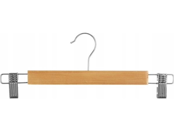 5five tøjbøjler med clips, 3 stk, træ