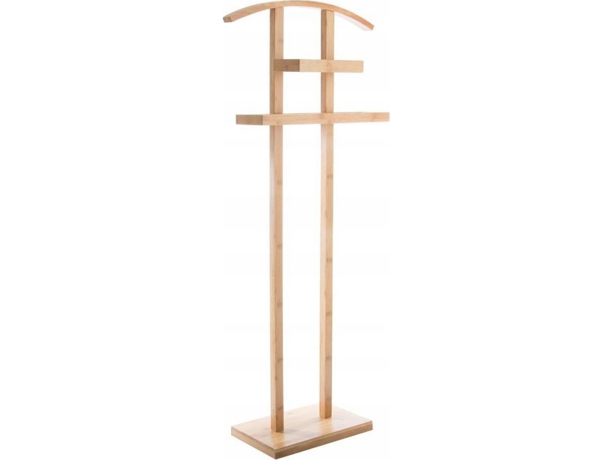 5five galge för kostym och kläder, 44,5x22x113 cm, bambustativ med hylla | N - A | GameStuff