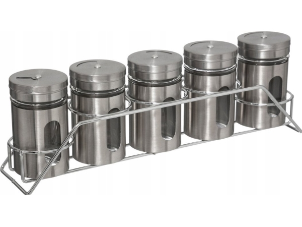 5five kryddburkar 5 st rostfritt stål | N - A | GameStuff