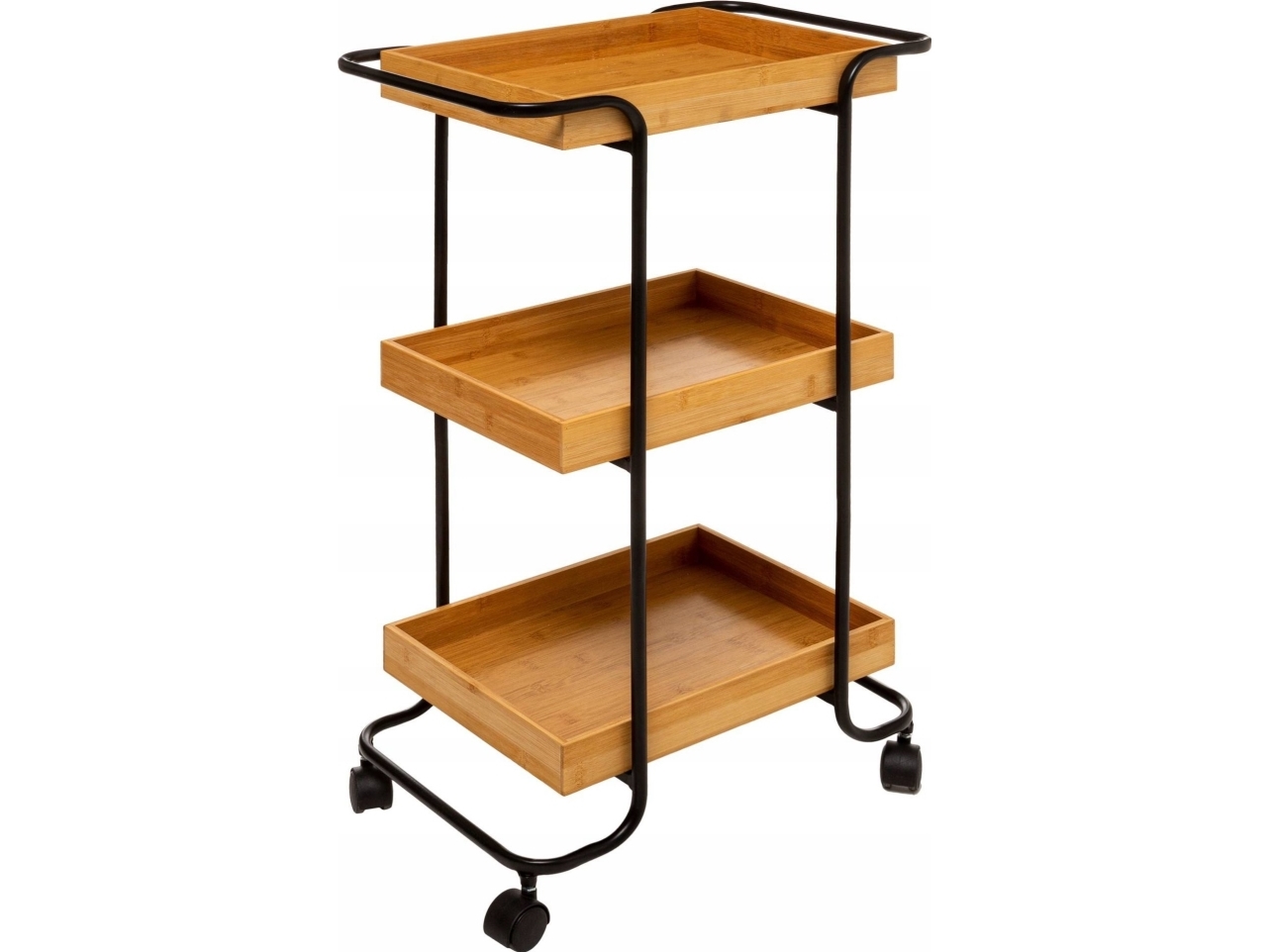 5five Badrumsvagn på hjul, 3 nivåer | Köksapparater - Storköksutrustning - Inventarier - Rullvagnar | GameStuff