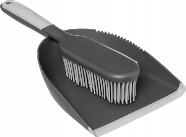 5five Sopskyffel och borste med gummiborst | Rengöring - Trasor och liknande - Dammborstar | GameStuff