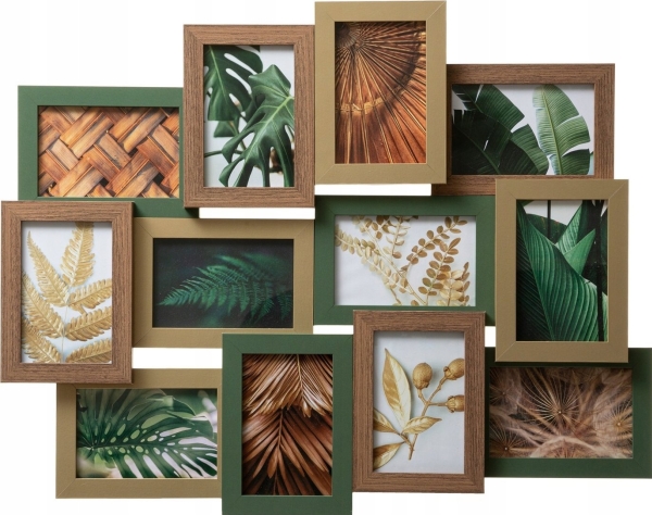 Atmosphera valokuva multikehys JULIA, 12 kuvaa varten, värikoostumus