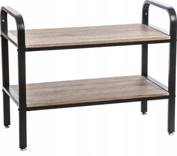 5five skostativ, sko, reol 2 niveauer til 7 par, træ