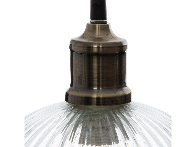 Glimtende Lampe Atmosphera Laye, Gennemsigtig, Ø 20 Cm
