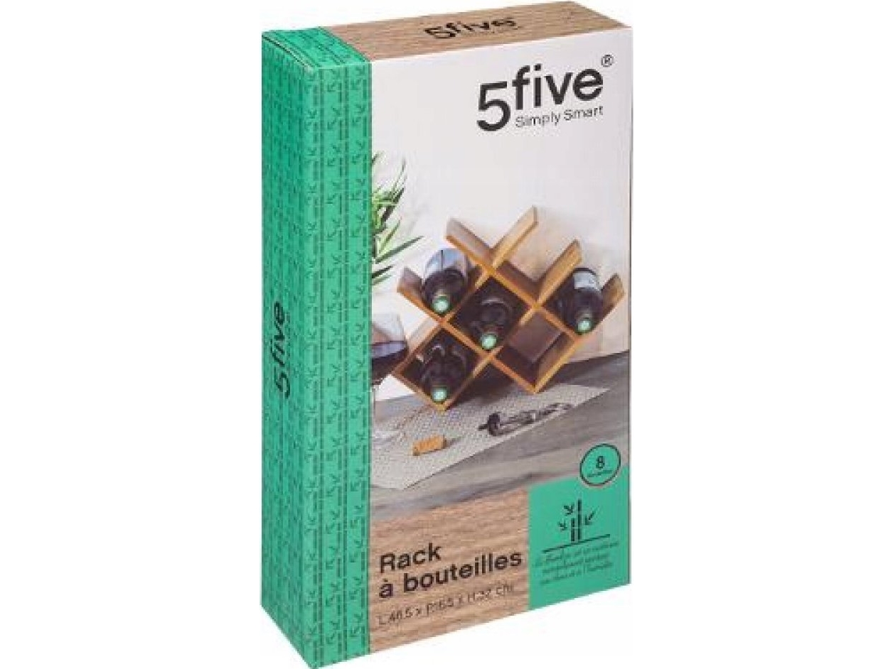 5five Bambu viiniteline, 8 pulloa, 5five Simple Smart