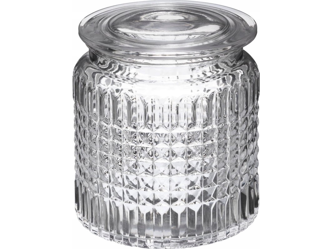 5five dekorativ burk för kosmetiska puder med lock, Ø 10,8 cm, glas | Baby & barn - Inredning - Till vardagsrummet | GameStuff