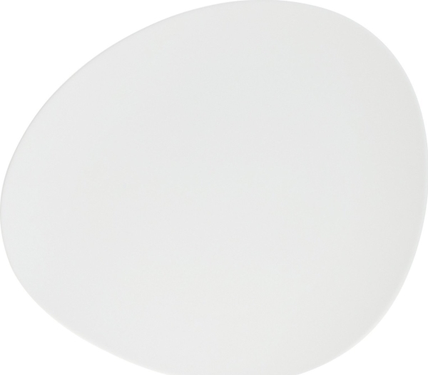 Secret De Gourmet Dessertteller Galet, 23 Cm, Weiß