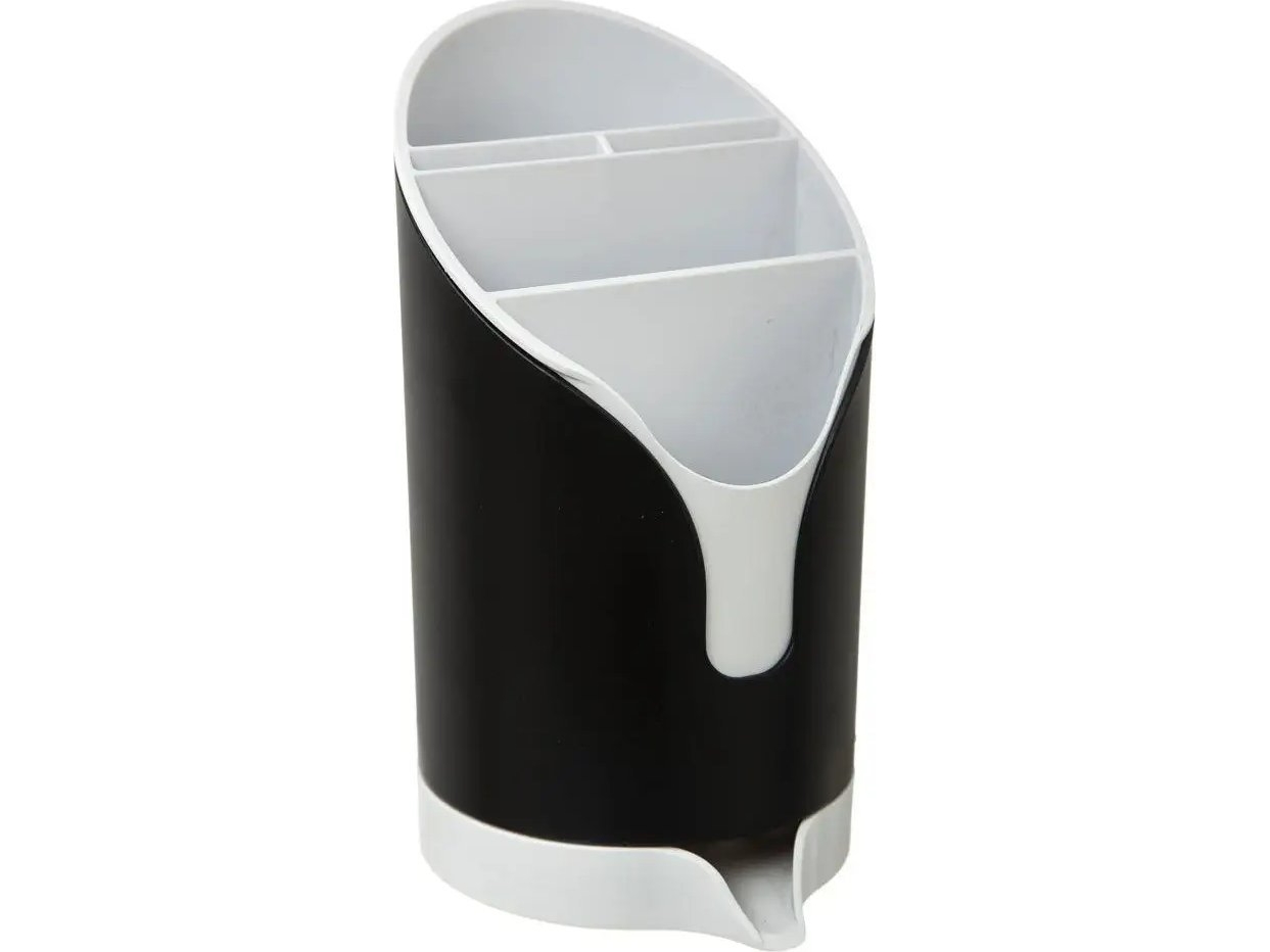 Kesper Abtropfschale Für Besteck Mit Trennfächern Und Ablauf, 20 Cm