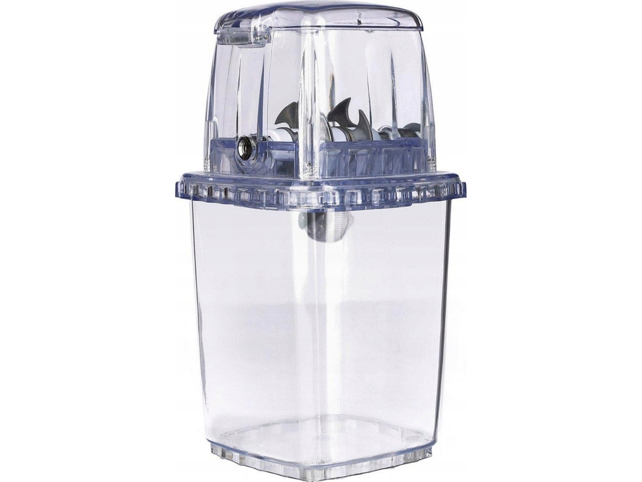 Secret de Gourmet käsikäyttöinen jäänmurskain, sininen muovi