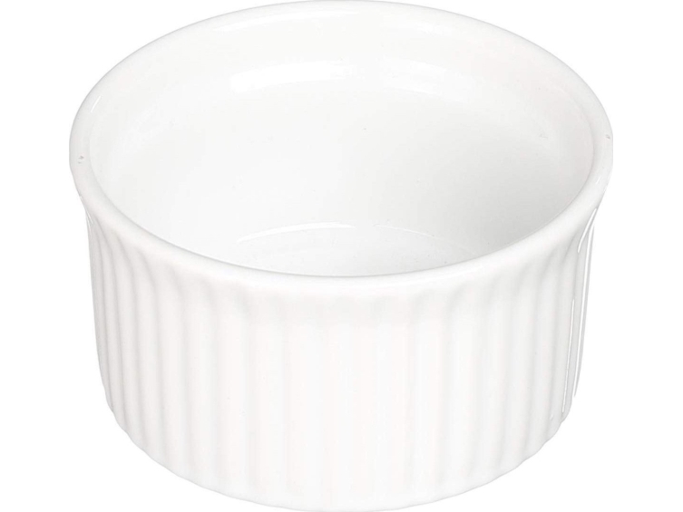 Secret De Gourmet Keramik-Backform, Ø 9 Cm, Weiß