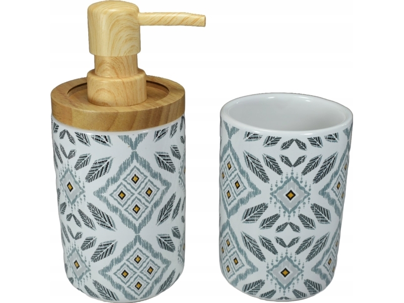 5five kop til tandbørster HAPACHE, keramik, Ø 7,6 cm