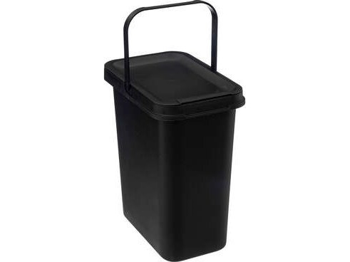 5Five Affaldskurv, Sort, 12 L