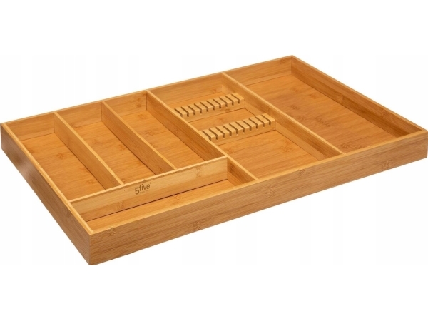 5Five Organizer Für Schubladeneinsatz, Bambus, 58 X 38 Cm