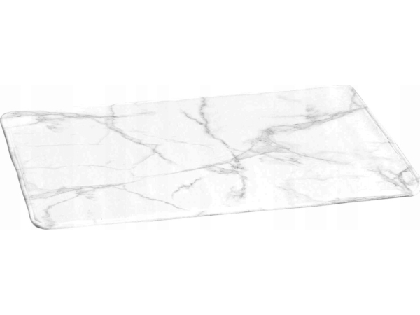 Douceur d`Interieur badeværelsestæppe 45x75 cm hvid