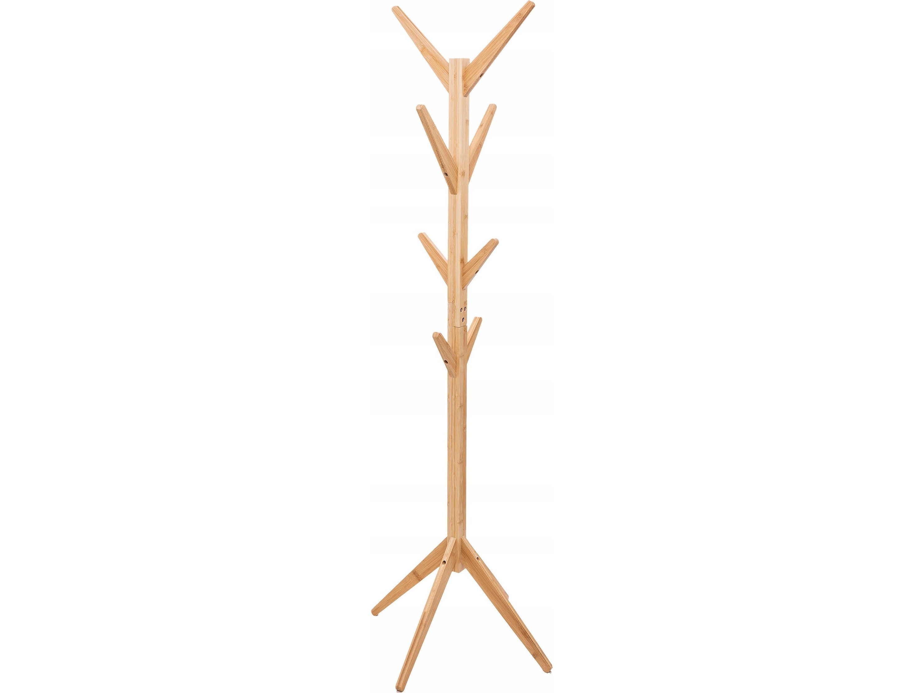 5five Bambus knagerække TREE, 8 kroge, 178 cm