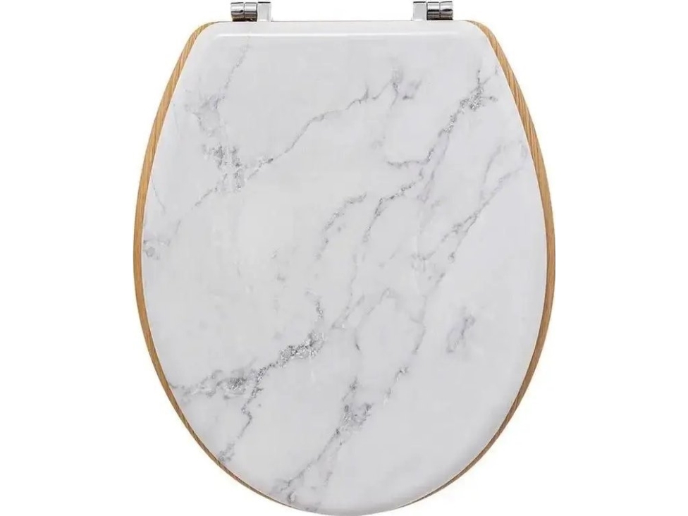 Bidet-Sitz 5Five Lea, Marmor-Design, Standard-Abstand