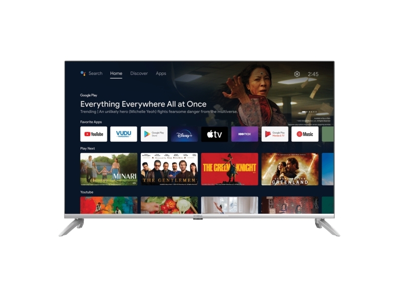 Strong 43Ud6593, 109,2 Cm (43"), 3840 X 2160 Pixel, 4K Ultra Hd, Smart-Tv, Wlan, Silber