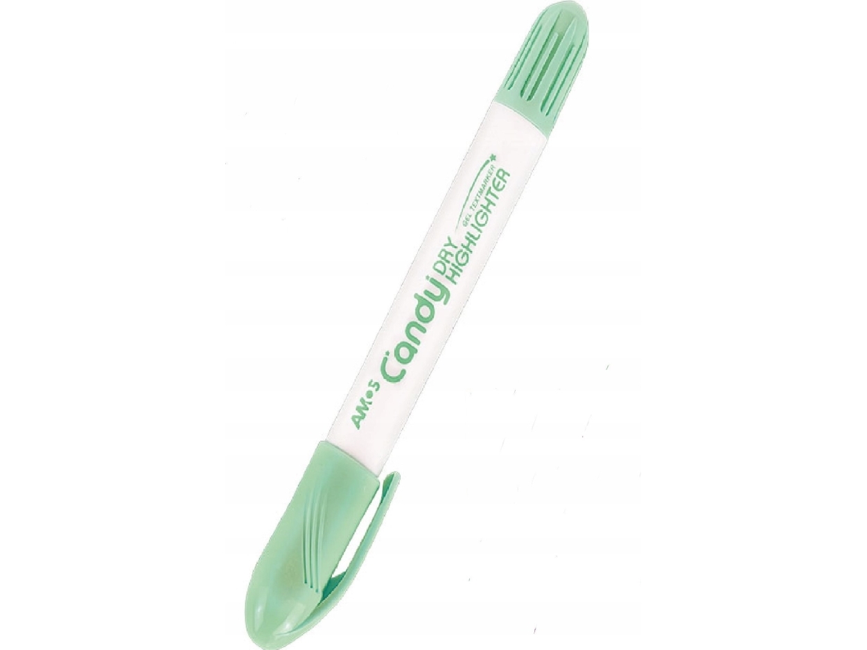 Amos highlighterstift Amos Candy mint | Skrivredskap - Överstryckningspennor - Tjock Överstryckningspennor | GameStuff
