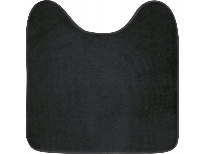 Douceur d`Interieur VITAMINE toiletmåtte, 45 x 45 cm, sort farve