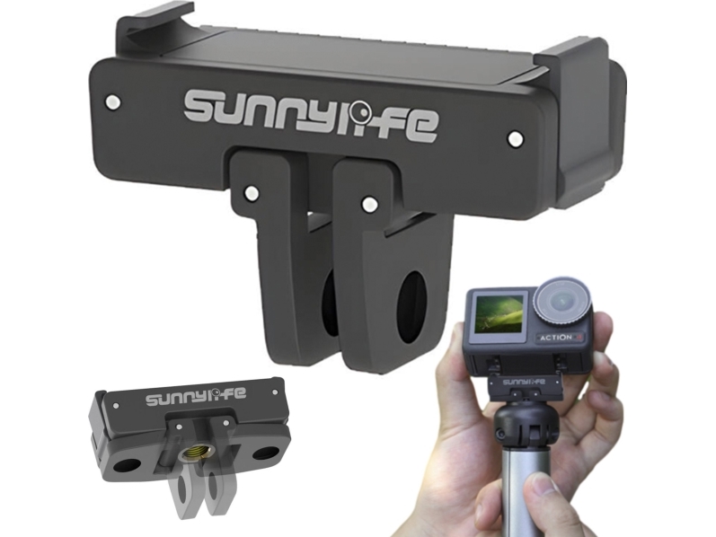 Sunnylife 1/4''-Schnellwechselhalterung Für Dji Action 2/3/4